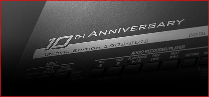 Yamaha 10th Anniversary (2002-2012)